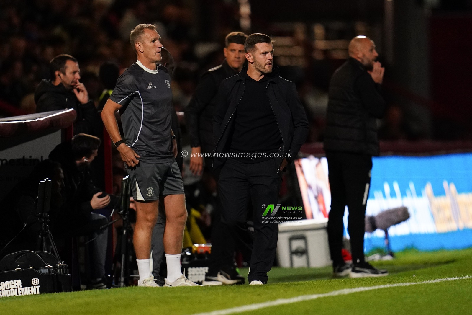 Jack Wilshere manager of Luton Town during the Sky Bet League One match Stevenage vs Luton Town at Lamex Stadium, Stevenage, United Kingdom on 10 September 2026

(Photo by Harvey Murphy/News Images)