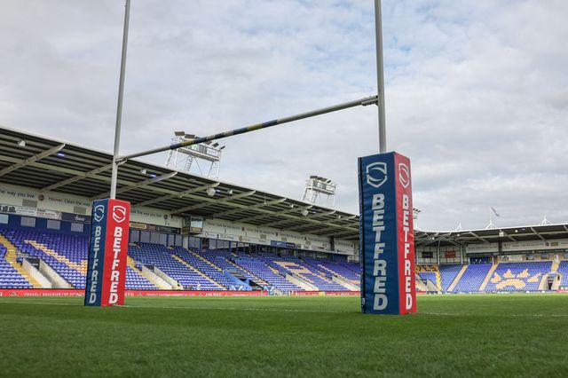 A general view of The Halliwell Jones Stadium during the Betfred Super League round 27 match Warrington Wolves vs Toulouse Olympique at The Halliwell Jones Stadium, Warrington, United Kingdom on 11 September 2026

(Photo by Mark Cosgrove/News Images)