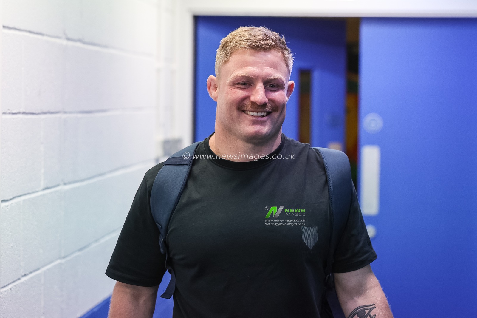 Luke Yates of Warrington Wolves arrives during the Betfred Super League round 27 match Warrington Wolves vs Toulouse Olympique at The Halliwell Jones Stadium, Warrington, United Kingdom on 11 September 2026

(Photo by Mark Cosgrove/News Images)