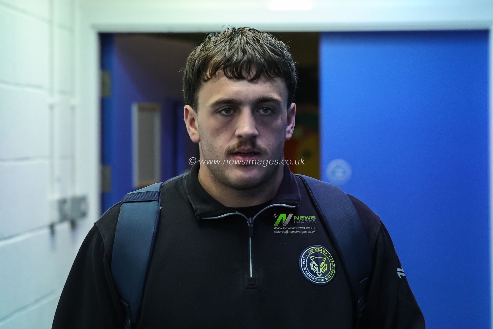 Max Wood of Warrington Wolves arrives during the Betfred Super League round 27 match Warrington Wolves vs Toulouse Olympique at The Halliwell Jones Stadium, Warrington, United Kingdom on 11 September 2026

(Photo by Mark Cosgrove/News Images)