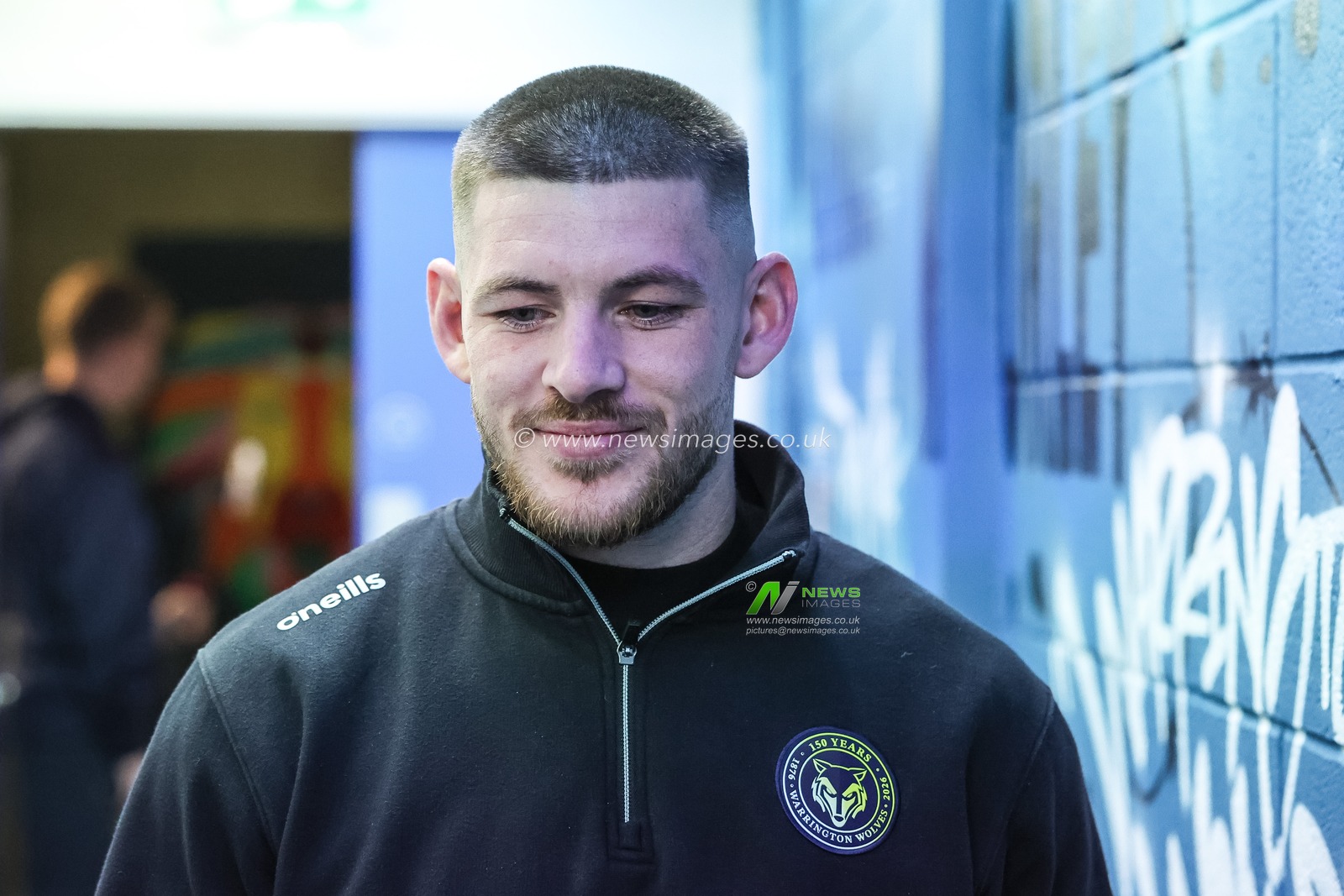Danny Walker of Warrington Wolves arrives during the Betfred Super League round 27 match Warrington Wolves vs Toulouse Olympique at The Halliwell Jones Stadium, Warrington, United Kingdom on 11 September 2026

(Photo by Mark Cosgrove/News Images)