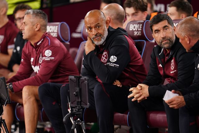 Nuno Espirito Santo manager of West Ham United during the Sky Bet Championship match West Ham United vs Wrexham at London Stadium, London, United Kingdom on 11 September 2026

(Photo by Harvey Murphy/News Images)