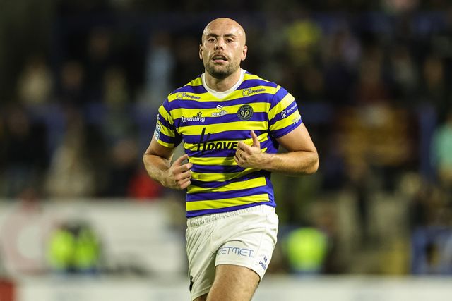 James Harrison of Warrington Wolves during the Betfred Super League round 27 match Warrington Wolves vs Toulouse Olympique at The Halliwell Jones Stadium, Warrington, United Kingdom on 11 September 2026

(Photo by Mark Cosgrove/News Images)