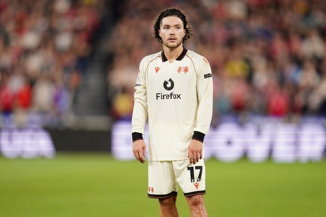 Callum O'Hare of Wrexham during the Sky Bet Championship match West Ham United vs Wrexham at London Stadium, London, United Kingdom on 11 September 2026

(Photo by Harvey Murphy/News Images)