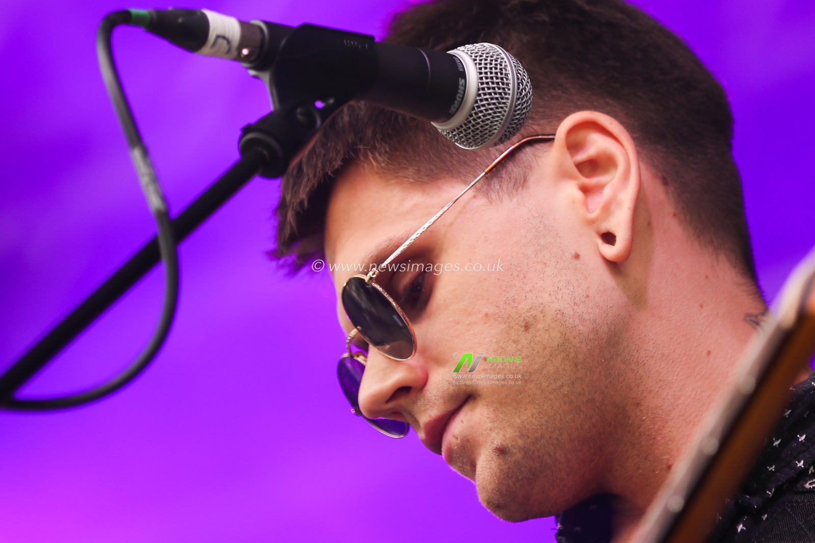 The Warehouse Club perform on stage during Day One of Tramlines Festival