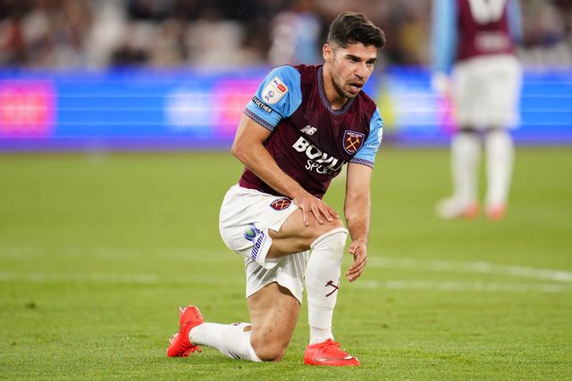 Manor Solomon of West Ham United during the Sky Bet Championship match West Ham United vs Wrexham at London Stadium, London, United Kingdom on 11 September 2026

(Photo by Harvey Murphy/News Images)