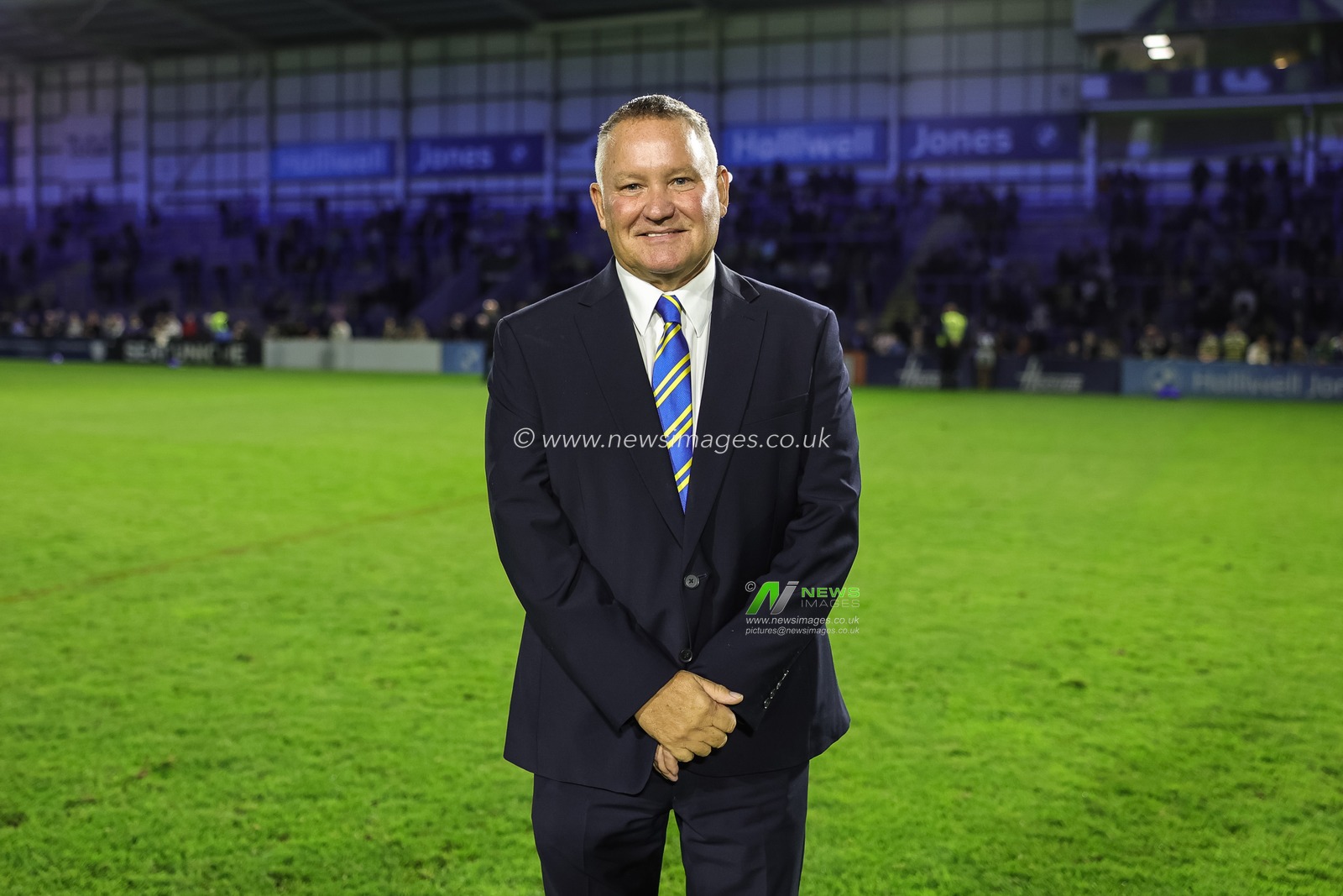 Warrington Wolves chairman Stuart Middleton during the Betfred Super League round 27 match Warrington Wolves vs Toulouse Olympique at The Halliwell Jones Stadium, Warrington, United Kingdom on 11 September 2026

(Photo by Mark Cosgrove/News Images)