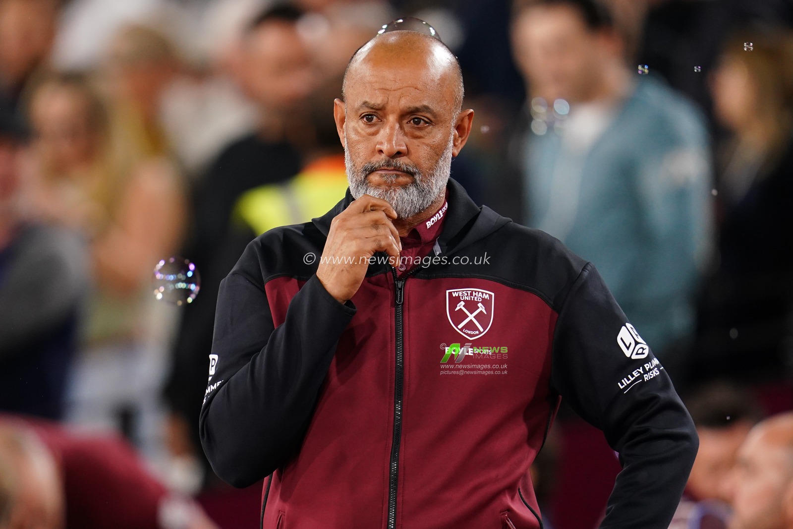 Nuno Espirito Santo manager of West Ham United during the Sky Bet Championship match West Ham United vs Wrexham at London Stadium, London, United Kingdom on 11 September 2026

(Photo by Harvey Murphy/News Images)