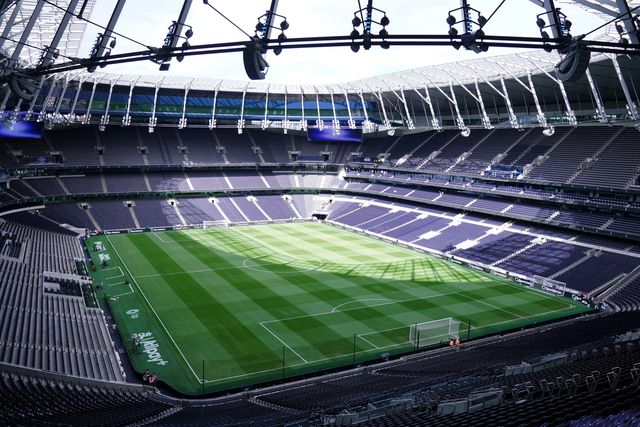 General view of the Tottenham Hotspur stadium during the Premier League match Tottenham Hotspur vs Everton at Tottenham Hotspur Stadium, London, United Kingdom on 12 September 2026

(Photo by Harvey Murphy/News Images)