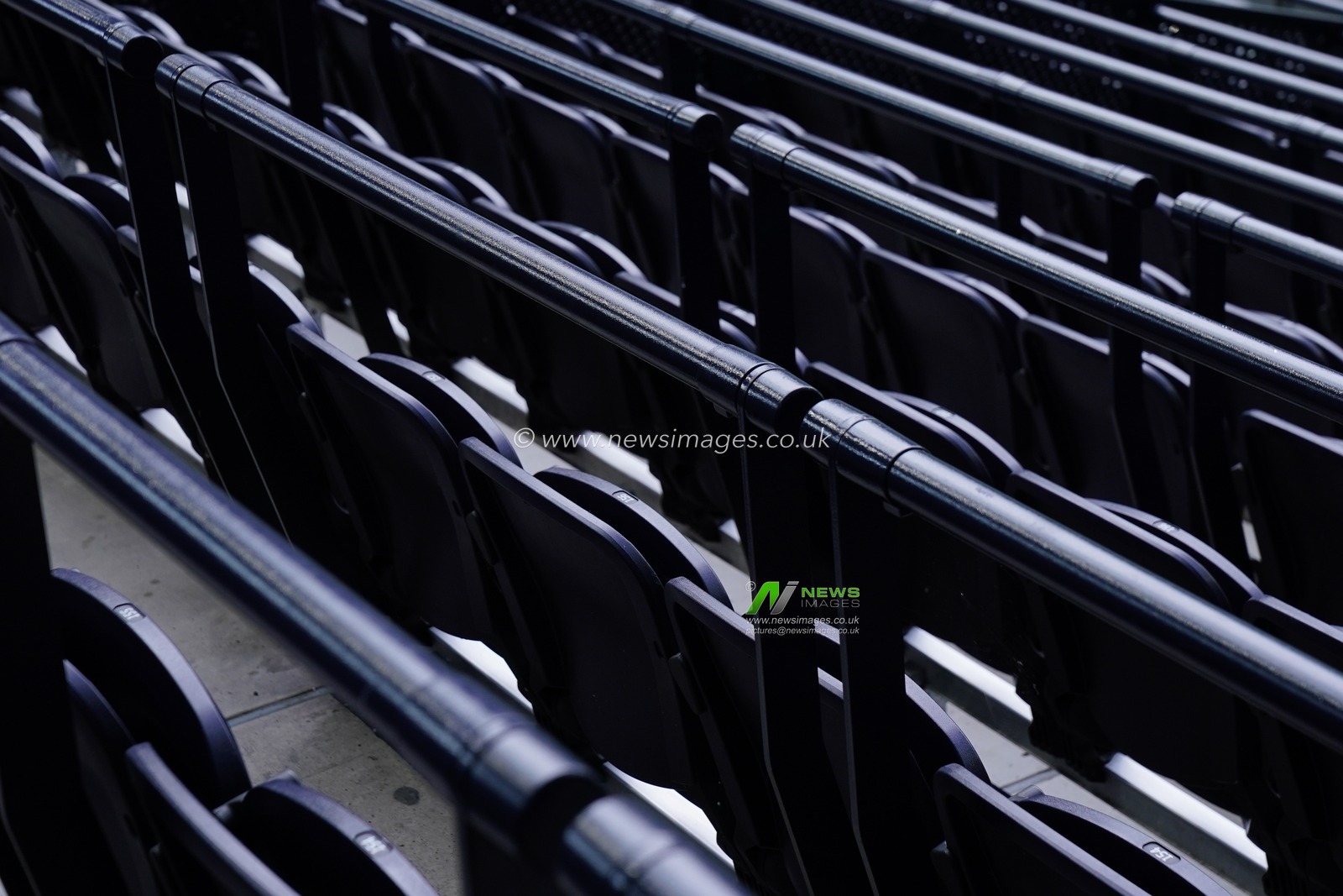 View from the stands at the Tottenham Hotspur Stadium ahead of kick off during the Premier League match Tottenham Hotspur vs Everton at Tottenham Hotspur Stadium, London, United Kingdom on 12 September 2026

(Photo by Harvey Murphy/News Images)