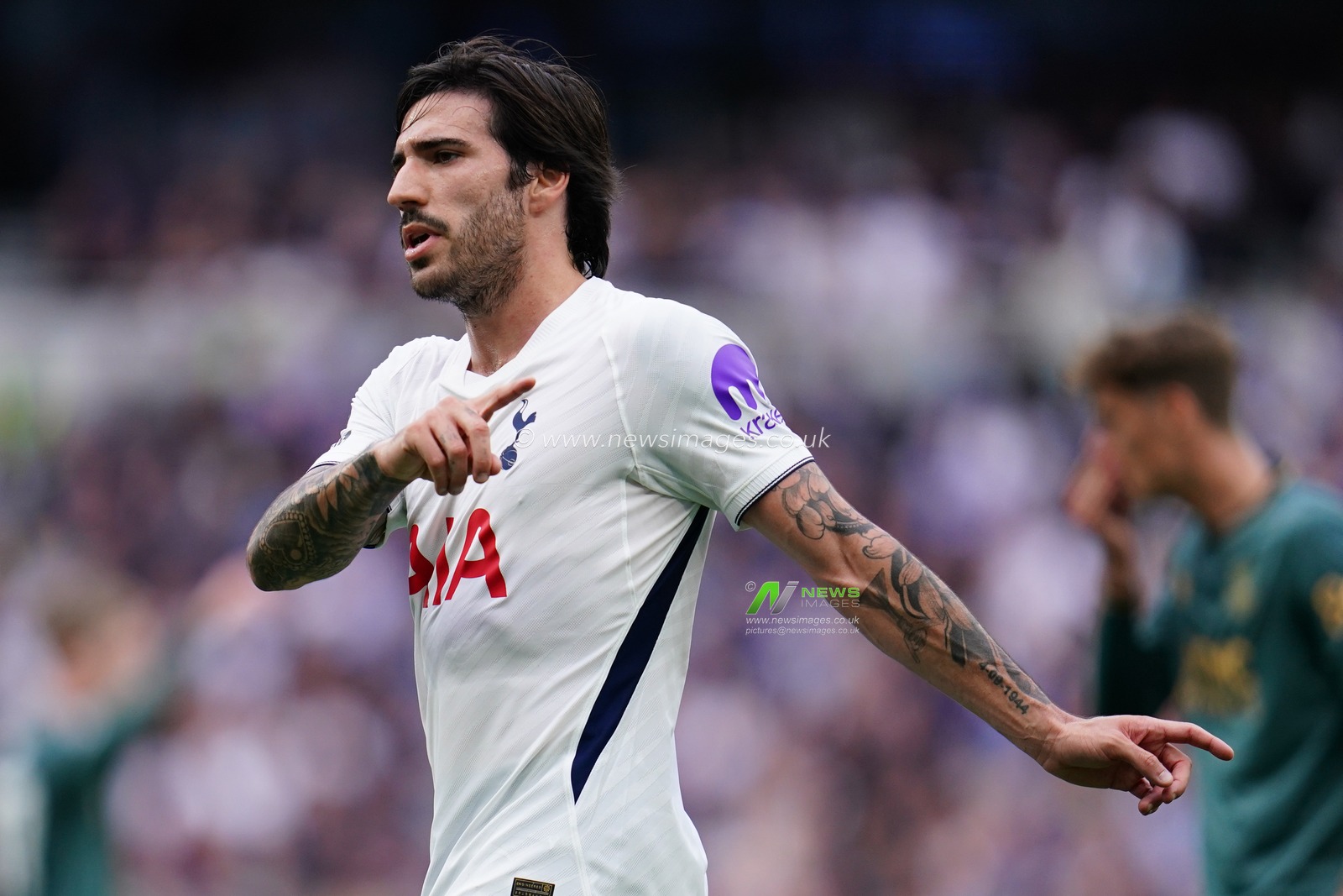 Sandro Tonali of Tottenham Hotspur during the Premier League match Tottenham Hotspur vs Everton at Tottenham Hotspur Stadium, London, United Kingdom on 12 September 2026

(Photo by Harvey Murphy/News Images)