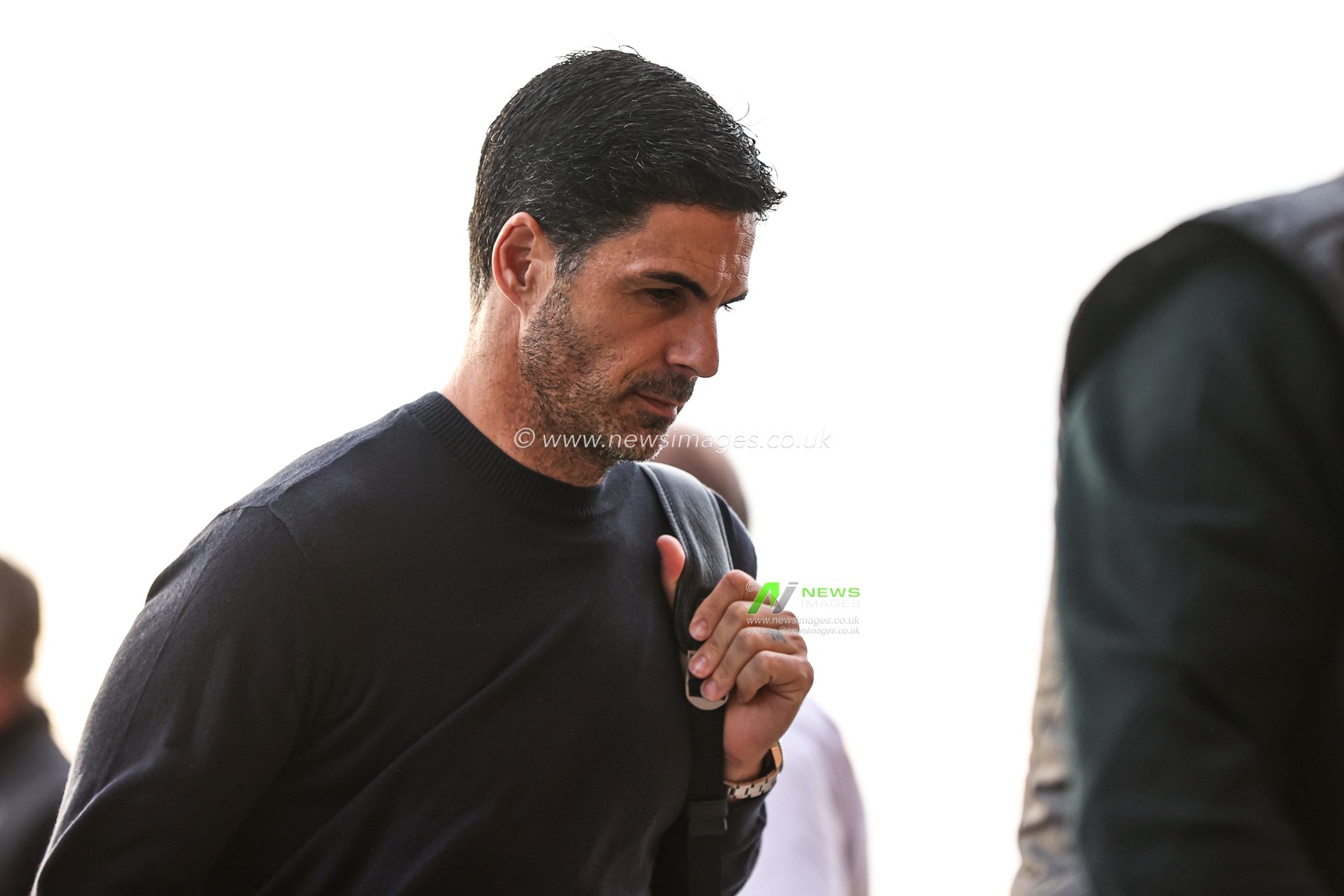 Mikel Arteta manager of Arsenal arrives during the Premier League match Sunderland vs Arsenal at Stadium Of Light, Sunderland, United Kingdom on 12 September 2026

(Photo by Alfie Cosgrove/News Images)