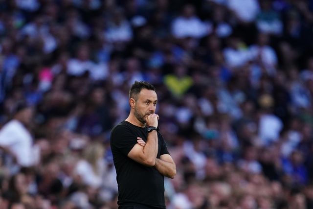 Roberto De Zerbi manager of Tottenham Hotspur during the Premier League match Tottenham Hotspur vs Everton at Tottenham Hotspur Stadium, London, United Kingdom on 12 September 2026

(Photo by Harvey Murphy/News Images)