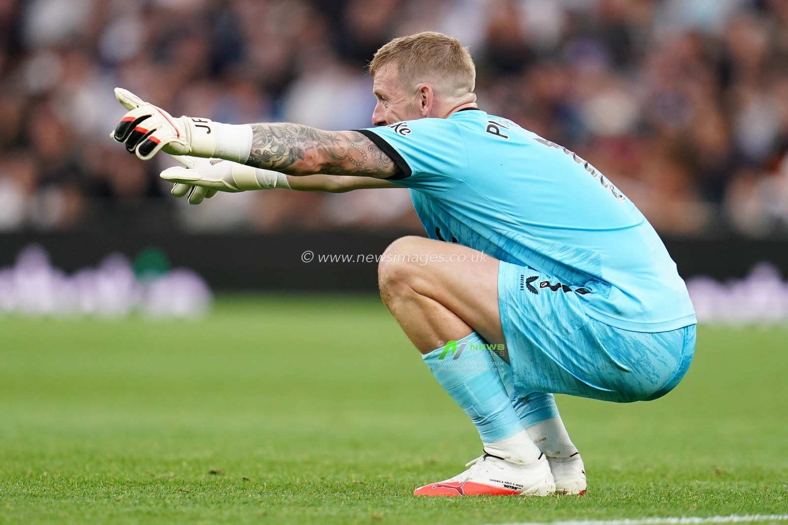 Everton goalkeeper Jordan Pickford during the Premier League match Tottenham Hotspur vs Everton at Tottenham Hotspur Stadium, London, United Kingdom on 12 September 2026

(Photo by Harvey Murphy/News Images)
