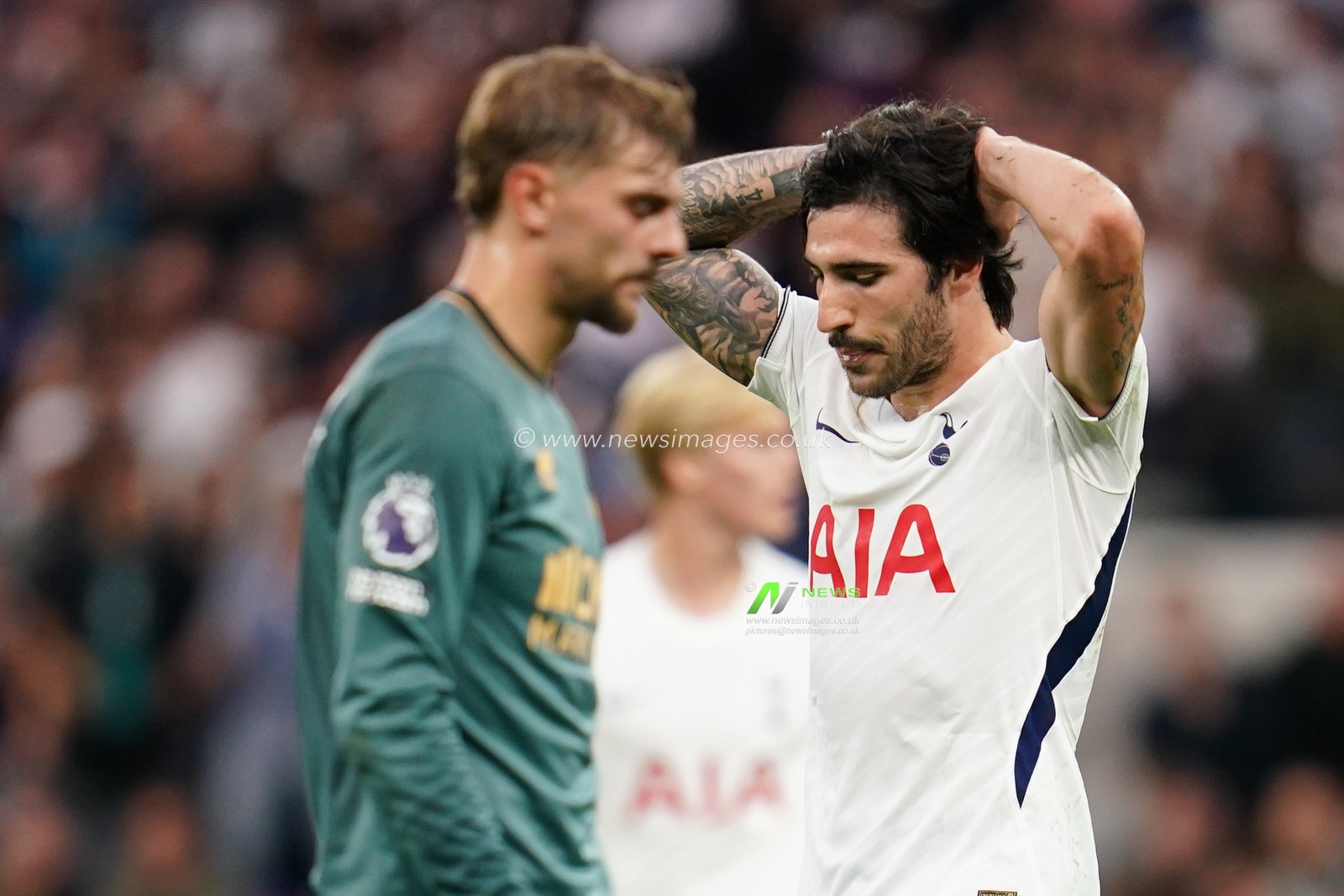 Sandro Tonali of Tottenham Hotspur during the Premier League match Tottenham Hotspur vs Everton at Tottenham Hotspur Stadium, London, United Kingdom on 12 September 2026

(Photo by Harvey Murphy/News Images)