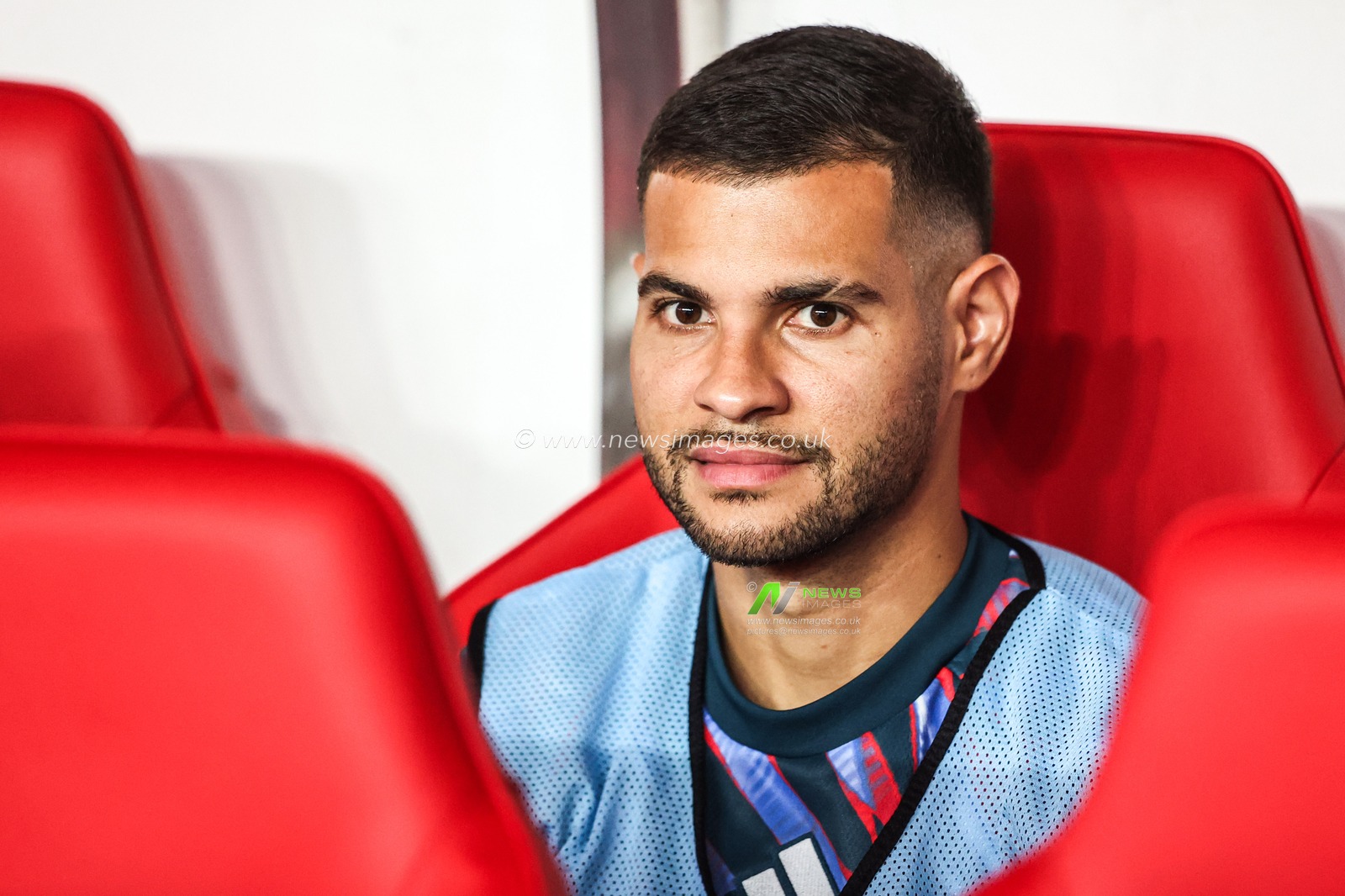 Bruno Guimaraes of Arsenal during the Premier League match Sunderland vs Arsenal at Stadium Of Light, Sunderland, United Kingdom on 12 September 2026

(Photo by Alfie Cosgrove/News Images)