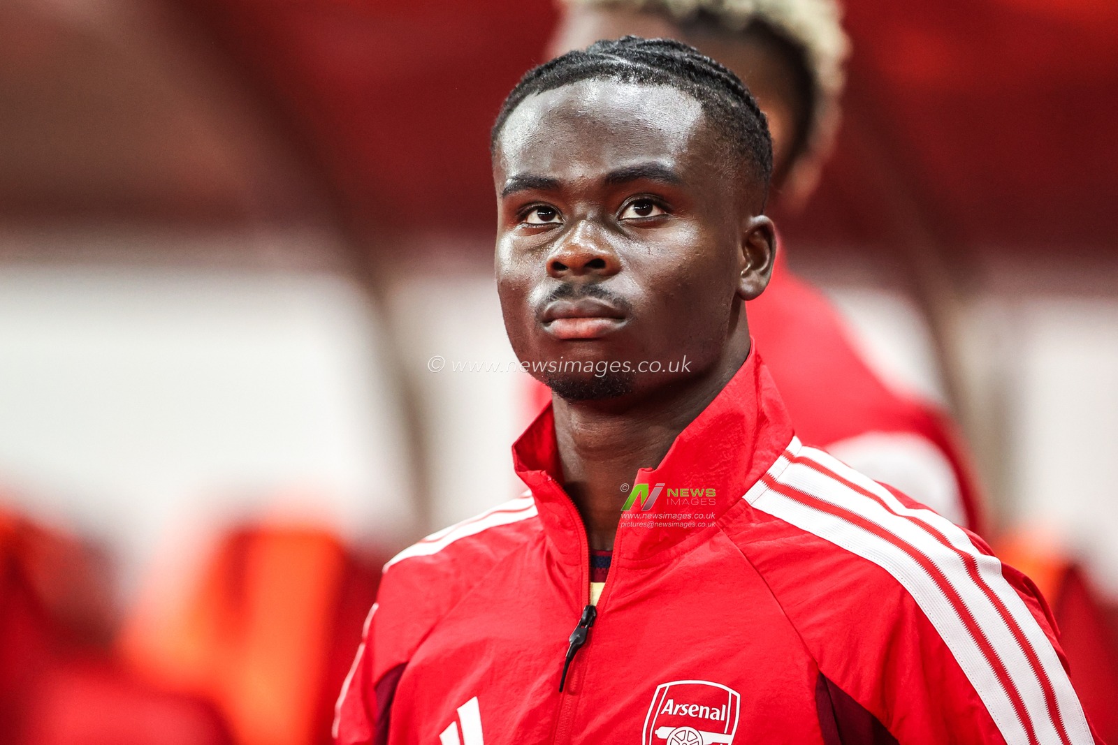Bukayo Saka of Arsenal comes out for the game during the Premier League match Sunderland vs Arsenal at Stadium Of Light, Sunderland, United Kingdom on 12 September 2026

(Photo by Alfie Cosgrove/News Images)