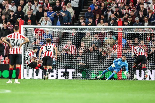during the Premier League match Sunderland vs Arsenal at Stadium Of Light, Sunderland, United Kingdom on 12 September 2026

(Photo by Alfie Cosgrove/News Images)