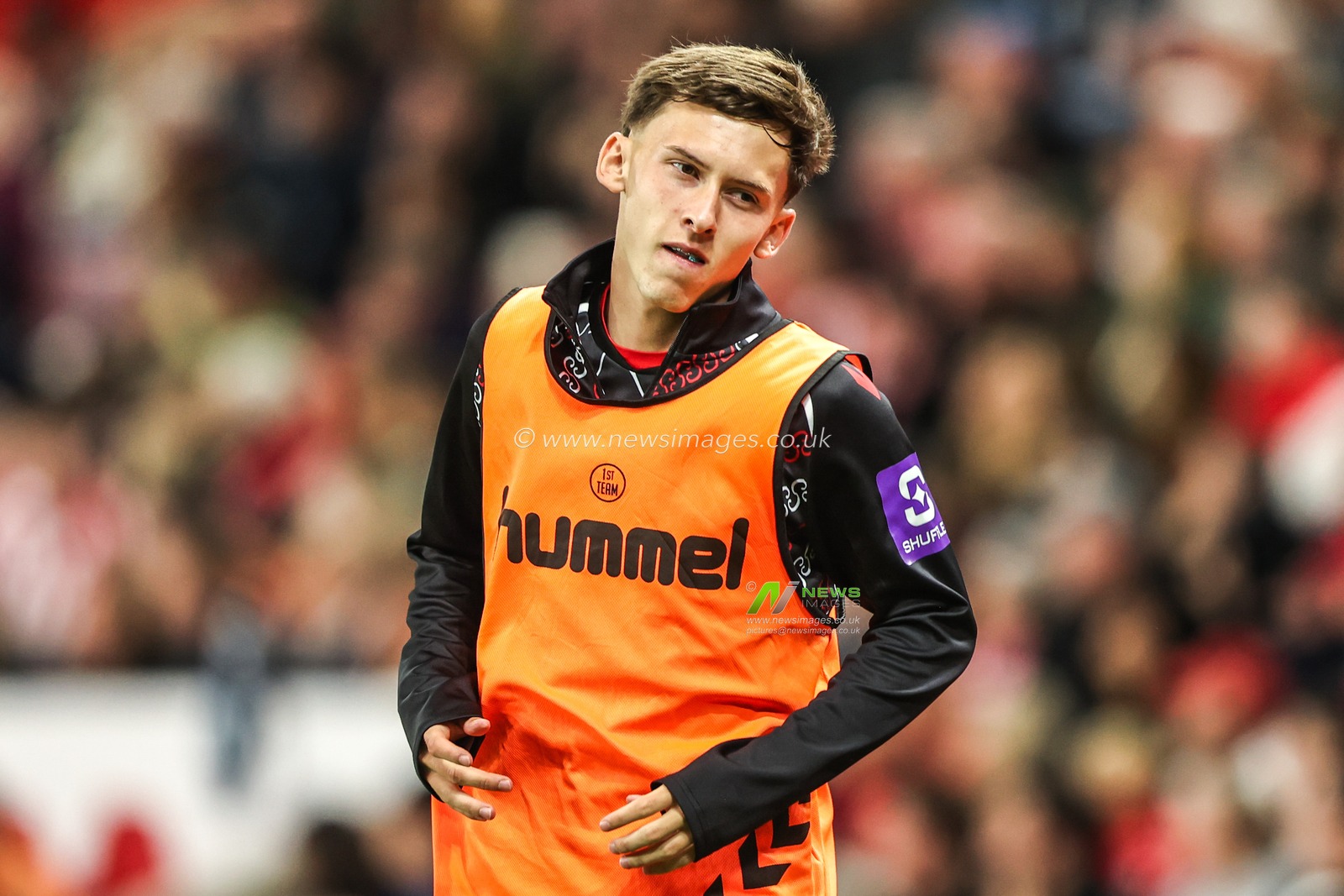 Chris Rigg of Sunderland during the Premier League match Sunderland vs Arsenal at Stadium Of Light, Sunderland, United Kingdom on 12 September 2026

(Photo by Alfie Cosgrove/News Images)
