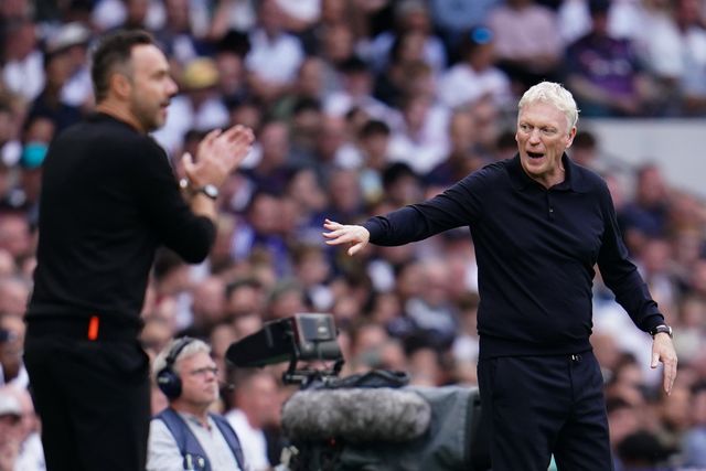David Moyes manager of Everton during the Premier League match Tottenham Hotspur vs Everton at Tottenham Hotspur Stadium, London, United Kingdom on 12 September 2026

(Photo by Harvey Murphy/News Images)