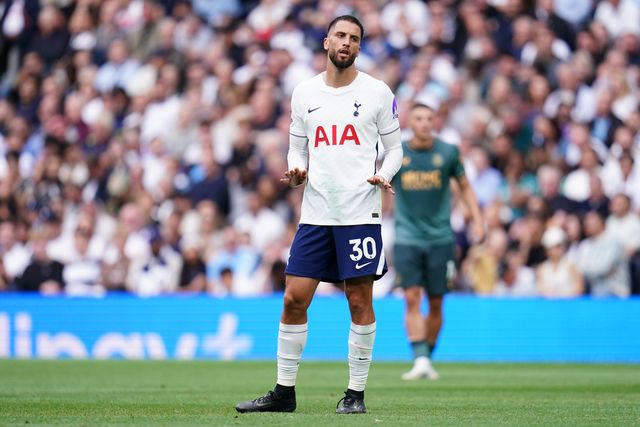Rodrigo Bentancur of Tottenham Hotspur during the Premier League match Tottenham Hotspur vs Everton at Tottenham Hotspur Stadium, London, United Kingdom on 12 September 2026

(Photo by Harvey Murphy/News Images)