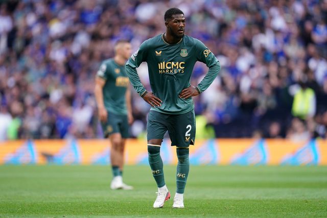 Ainsley Maitland-Niles of Everton during the Premier League match Tottenham Hotspur vs Everton at Tottenham Hotspur Stadium, London, United Kingdom on 12 September 2026

(Photo by Harvey Murphy/News Images)