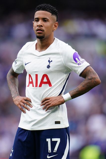 Mathys Tel of Tottenham Hotspur during the Premier League match Tottenham Hotspur vs Everton at Tottenham Hotspur Stadium, London, United Kingdom on 12 September 2026

(Photo by Harvey Murphy/News Images)