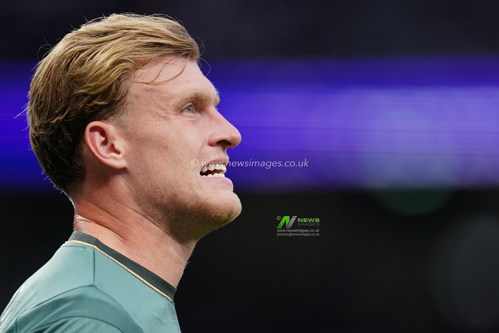 Jarrad Branthwaite of Everton during the Premier League match Tottenham Hotspur vs Everton at Tottenham Hotspur Stadium, London, United Kingdom on 12 September 2026

(Photo by Harvey Murphy/News Images)
