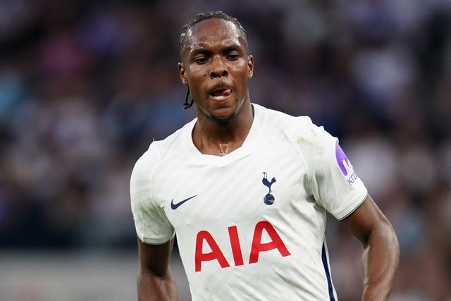 Mathys Tel of Tottenham Hotspur during the Premier League match Tottenham Hotspur vs Everton at Tottenham Hotspur Stadium, London, United Kingdom on 12 September 2026

(Photo by Harvey Murphy/News Images)
