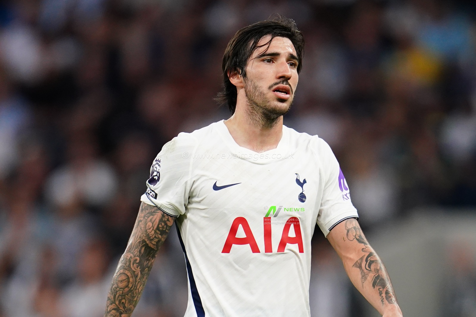 Sandro Tonali of Tottenham Hotspur during the Premier League match Tottenham Hotspur vs Everton at Tottenham Hotspur Stadium, London, United Kingdom on 12 September 2026

(Photo by Harvey Murphy/News Images)