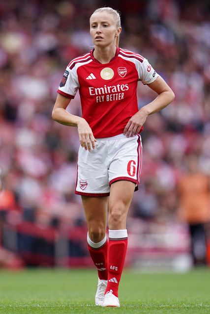 Leah Williamson of Arsenal during the Women's Super League match Arsenal vs Crystal Palace at Emirates, London, United Kingdom on 13 September 2026

(Photo by Harvey Murphy/News Images)
