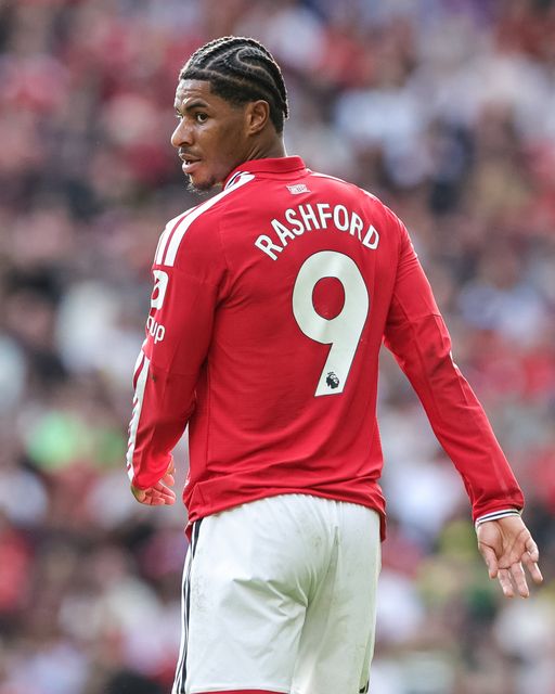 Marcus Rashford of Manchester United during the Premier League match Manchester United vs Manchester City at Old Trafford, Manchester, United Kingdom on 13 September 2026

(Photo by Mark Cosgrove/News Images)