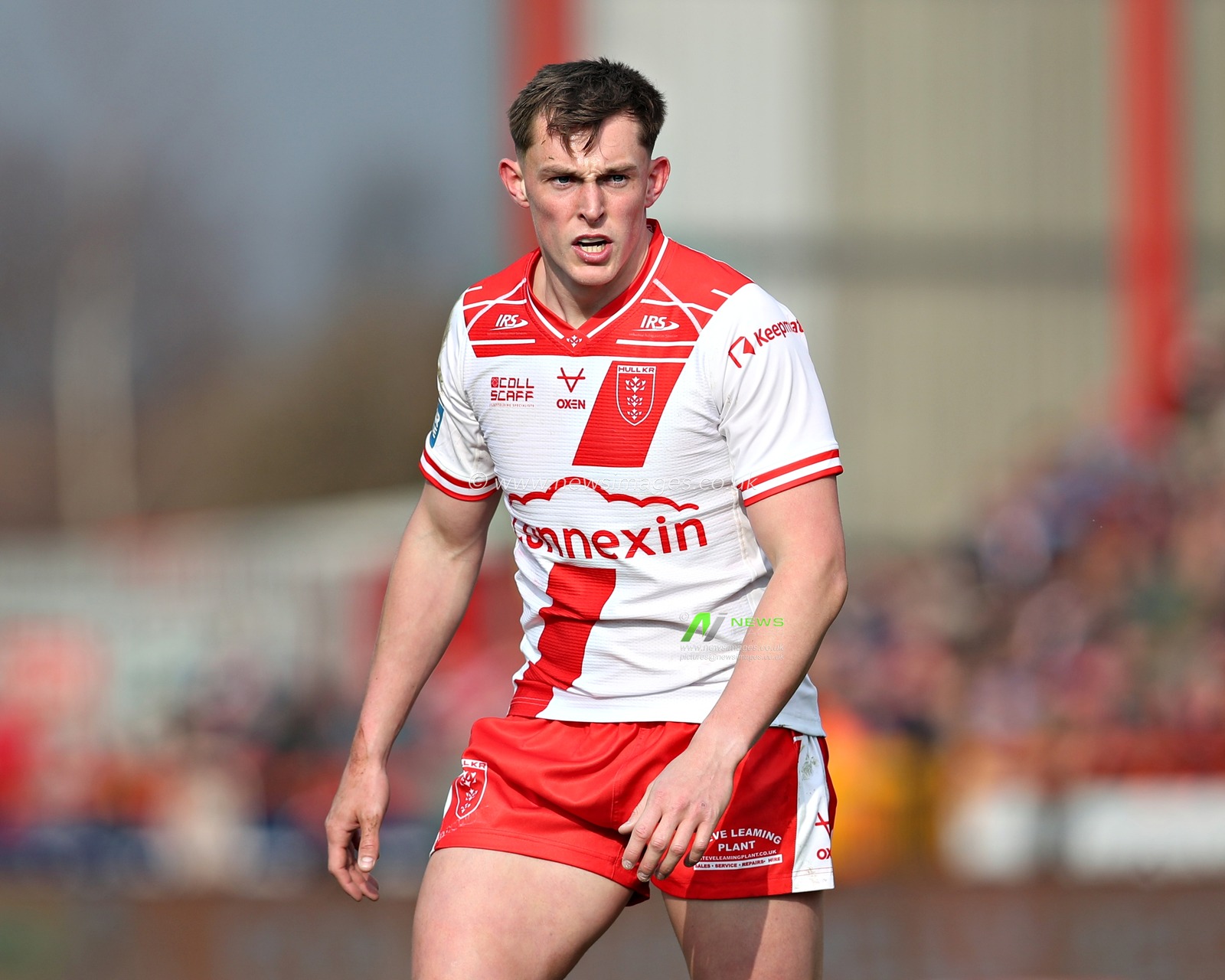 Jack Broadbent of Hull KR during the Betfred Super League Round 5 match Hull KR vs Leigh Leopards at Sewell Group Craven Park, Kingston upon Hull, United Kingdom, 22nd March 2025

(Photo by Sam Eaden/News Images)