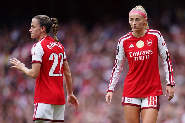 Chloe Kelly of Arsenal during the Women's Super League match Arsenal vs Crystal Palace at Emirates, London, United Kingdom on 13 September 2026

(Photo by Harvey Murphy/News Images)