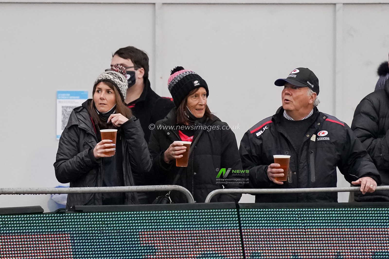Fans enjoys being back to watch rugby