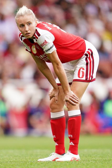 Leah Williamson of Arsenal during the Women's Super League match Arsenal vs Crystal Palace at Emirates, London, United Kingdom on 13 September 2026

(Photo by Harvey Murphy/News Images)