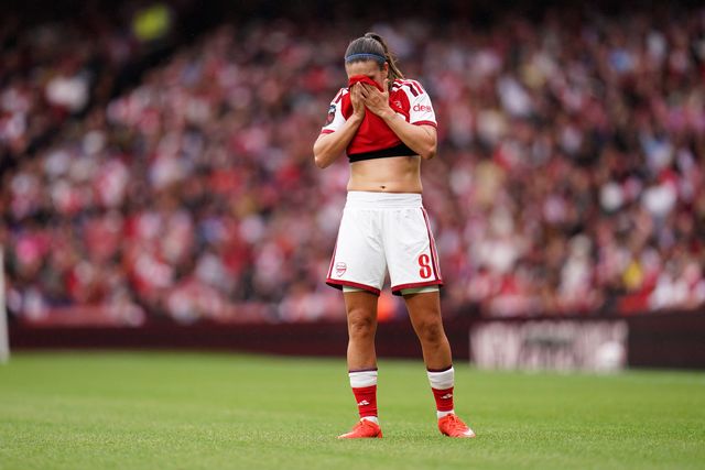 Mariona Caldentey of Arsenal during the Women's Super League match Arsenal vs Crystal Palace at Emirates, London, United Kingdom on 13 September 2026

(Photo by Harvey Murphy/News Images)