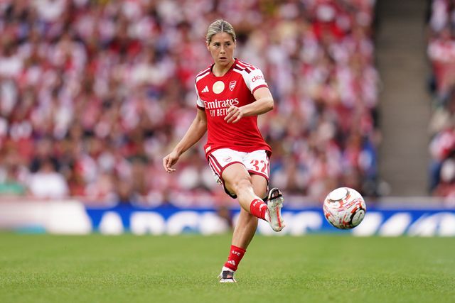 Kyra Cooney-Cross of Arsenal attempts pass during the Women's Super League match Arsenal vs Crystal Palace at Emirates, London, United Kingdom on 13 September 2026

(Photo by Harvey Murphy/News Images)