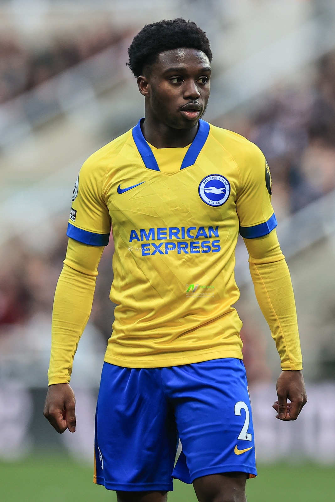 Tariq Lamptey #2 of Brighton & Hove Albion during the game