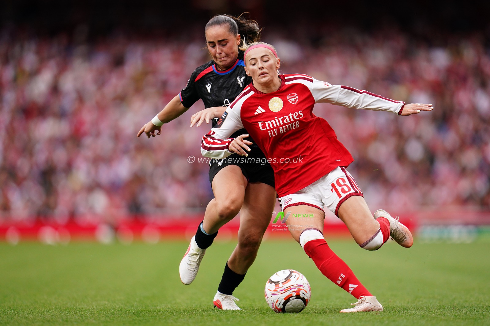during the Women's Super League match Arsenal vs Crystal Palace at Emirates, London, United Kingdom on 13 September 2026

(Photo by Harvey Murphy/News Images)