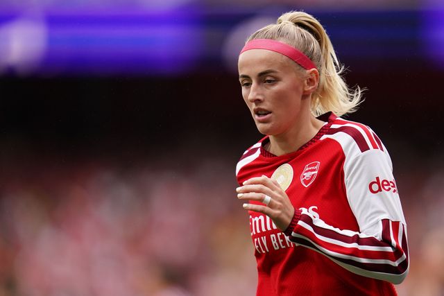Chloe Kelly of Arsenal during the Women's Super League match Arsenal vs Crystal Palace at Emirates, London, United Kingdom on 13 September 2026

(Photo by Harvey Murphy/News Images)