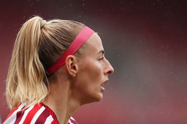 Chloe Kelly of Arsenal during the Women's Super League match Arsenal vs Crystal Palace at Emirates, London, United Kingdom on 13 September 2026

(Photo by Harvey Murphy/News Images)