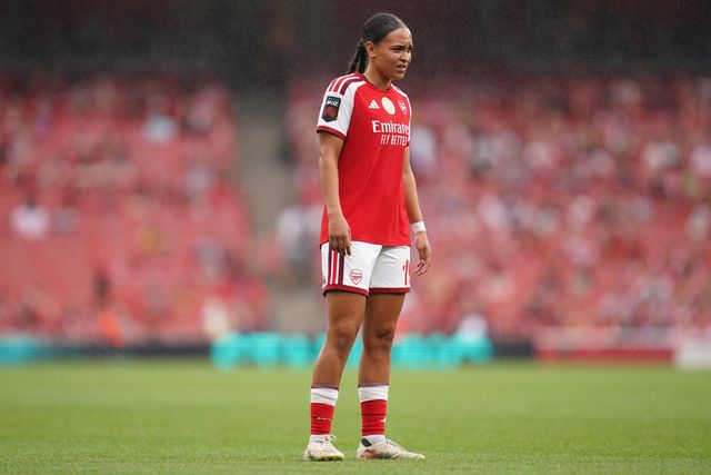 Lisa Baum of Arsenal during the Women's Super League match Arsenal vs Crystal Palace at Emirates, London, United Kingdom on 13 September 2026

(Photo by Harvey Murphy/News Images)