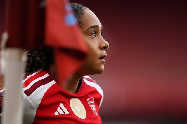 Olivia Smith of Arsenal during the Women's Super League match Arsenal vs Crystal Palace at Emirates, London, United Kingdom on 13 September 2026

(Photo by Harvey Murphy/News Images)