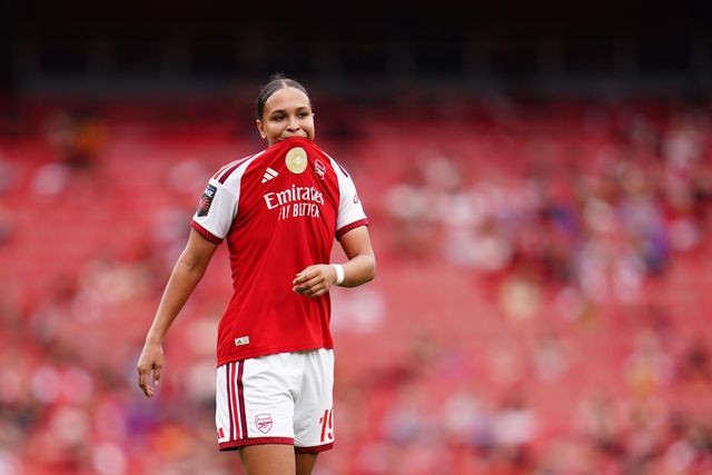 Lisa Baum of Arsenal during the Women's Super League match Arsenal vs Crystal Palace at Emirates, London, United Kingdom on 13 September 2026

(Photo by Harvey Murphy/News Images)