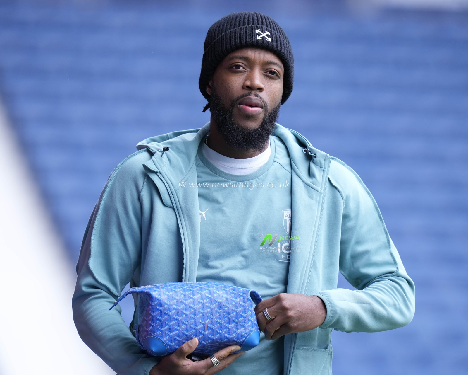 Nathaniel Chalobah #25 of West Bromwich Albion arrives at the stadium before the Sky Bet Championship match West Bromwich Albion vs Huddersfield Town at The Hawthorns, West Bromwich, United Kingdom, 11th March 2023

(Photo by Steve Flynn/News Images)