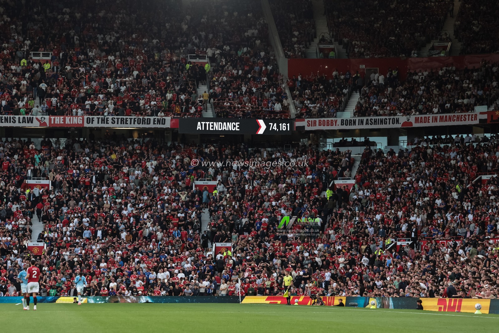 Todays attendance is 74,161 during the Premier League match Manchester United vs Manchester City at Old Trafford, Manchester, United Kingdom on 13 September 2026

(Photo by Mark Cosgrove/News Images)