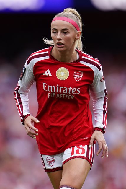 Chloe Kelly of Arsenal during the Women's Super League match Arsenal vs Crystal Palace at Emirates, London, United Kingdom on 13 September 2026

(Photo by Harvey Murphy/News Images)