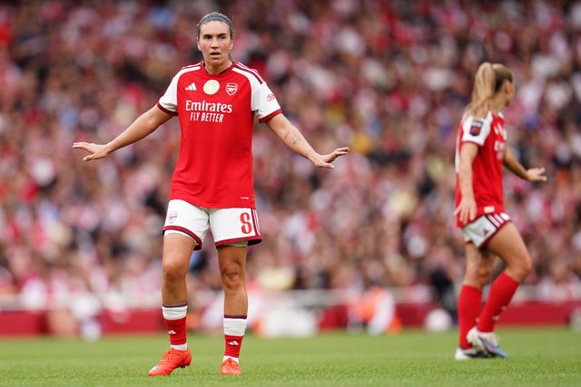 Mariona Caldentey of Arsenal during the Women's Super League match Arsenal vs Crystal Palace at Emirates, London, United Kingdom on 13 September 2026

(Photo by Harvey Murphy/News Images)