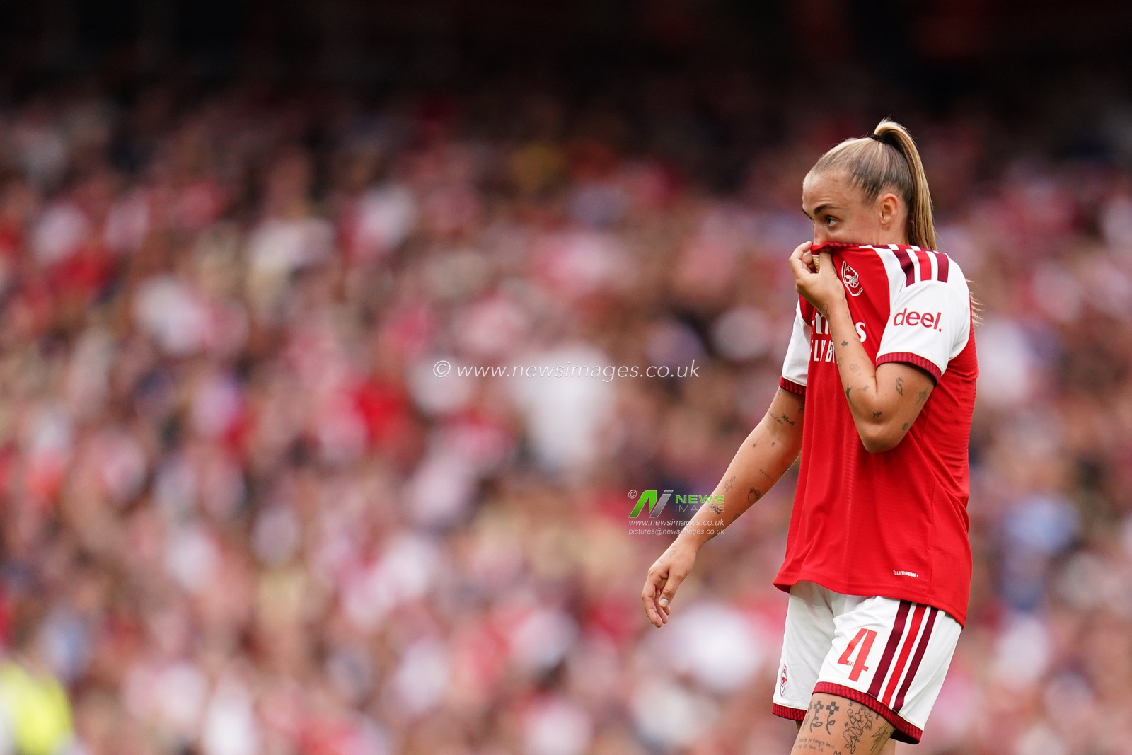 Georgia Stanway of Arsenal during the Women's Super League match Arsenal vs Crystal Palace at Emirates, London, United Kingdom on 13 September 2026

(Photo by Harvey Murphy/News Images)